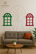 CraftAura MDF Decorative Window Frames – Elegant Wall Art for Living & Dining Spaces ✨