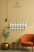 CraftAura PVC Sheet Wall Shelf – Stylish Fence Design, Durable & Waterproof Storage Rack for Living Room, Bedroom & Office Decor